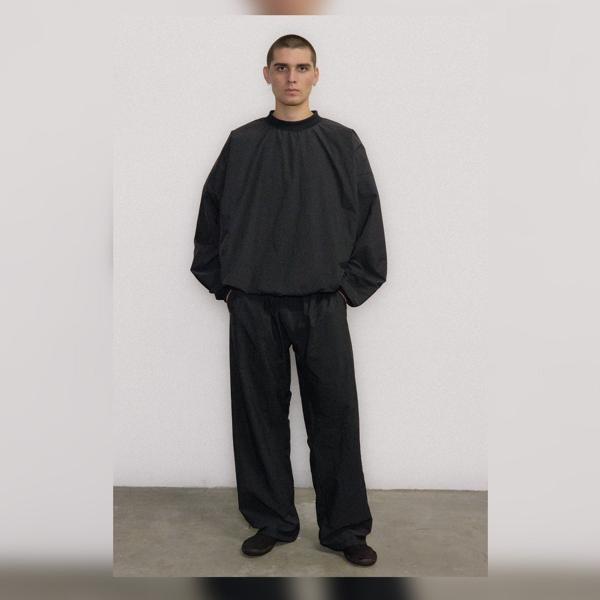 Yeezy Cotton Touch Nylon Wideleg Pant