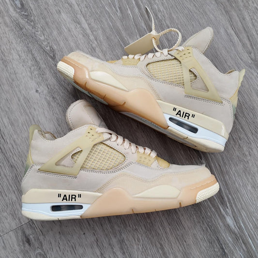 Off-White x Wmns Air Jordan 4 Retro SP 'Sail'