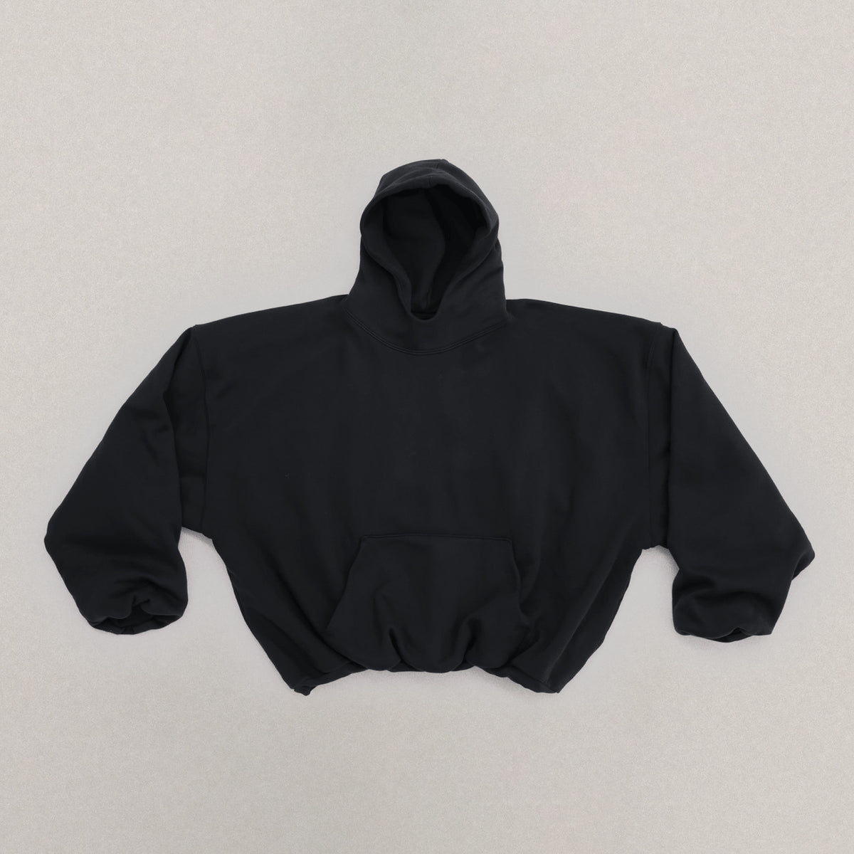 Yeezy Double Layered Hoodie - Black