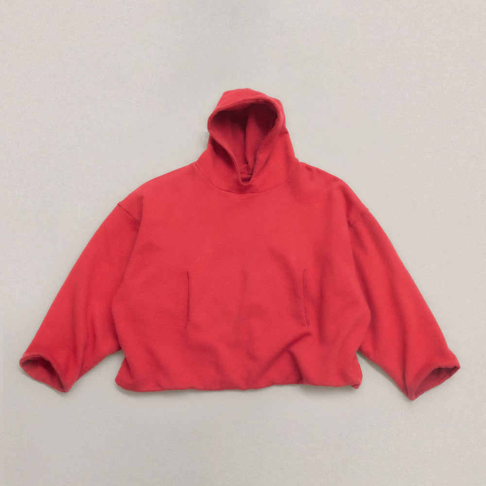 Yeezy Double Layered Tribute Red Hoodie