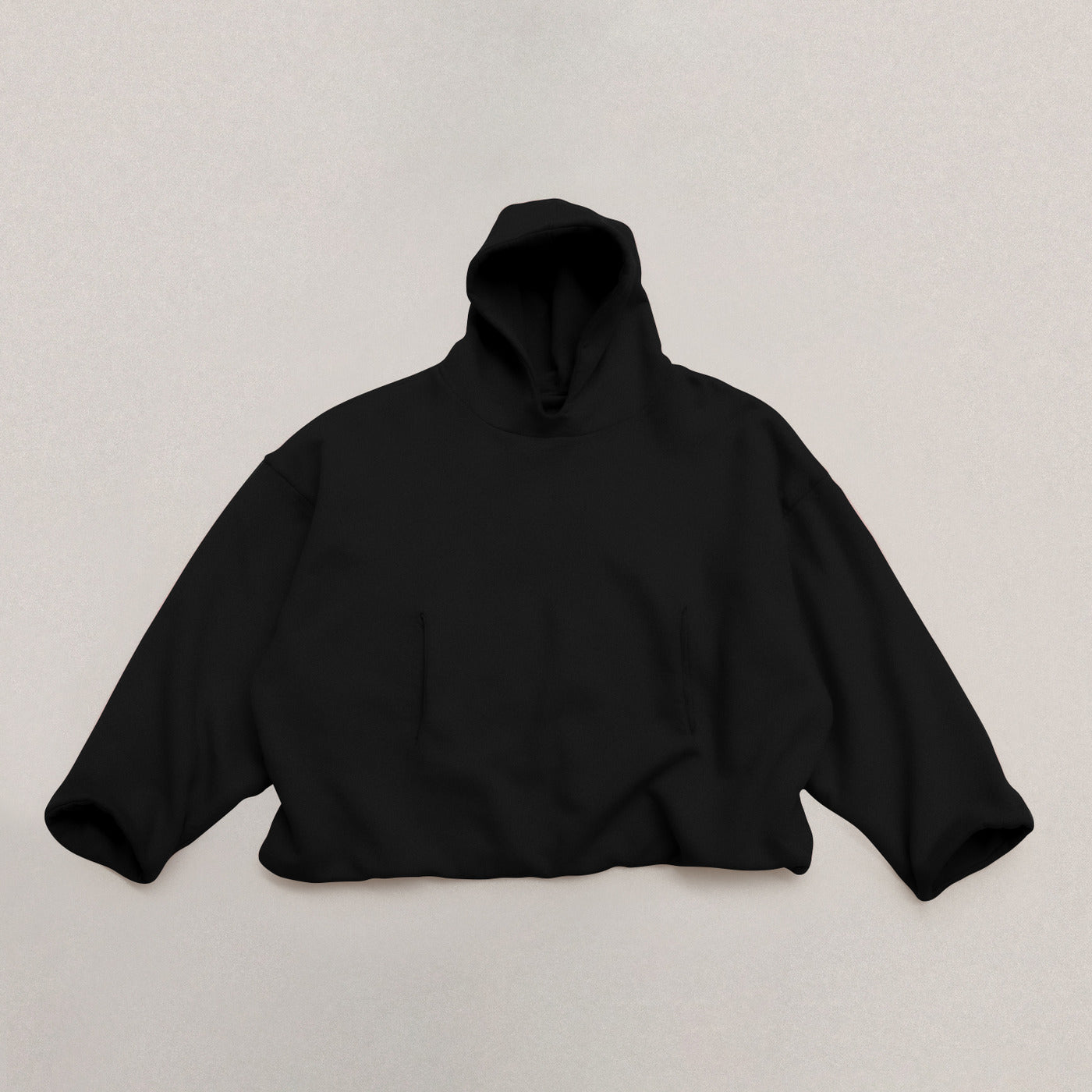 Yeezy Double Layered Tribute Black Hoodie