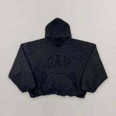 Yeezy Gap Engineered by Balenciaga Dove Hoodie Washed Black - Sample view 2