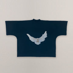 Yeezy Gap Engineered by Balenciaga Dove No Seam Tee 'Dark Blue' view 1
