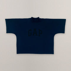 Yeezy Gap Engineered by Balenciaga Dove No Seam Tee 'Dark Blue' view 2