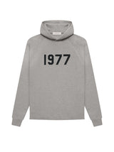 Fear of God Essentials 1977 Knit Hoodie 'Dark Oatmeal' view 1