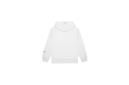 Fear of God Essentials 3D Silicon Applique Pullover Hoodie 'White'