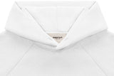 Fear of God Essentials 3D Silicon Applique Pullover Hoodie 'White' view 3