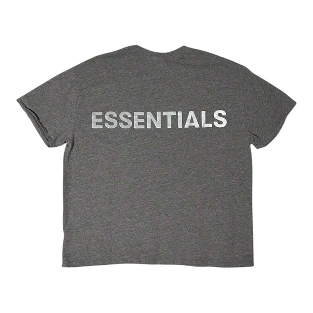 Fear of God Essentials 3M Logo Boxy T-shirt Dark Heather Grey/Black