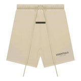 Fear of God Essentials SSENSE Exclusive Fleece Sweatshorts Linen view 1