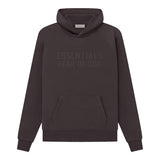 Fear of God Essentials Hoodie 'Plum' view 1