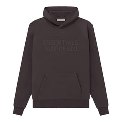 Fear of God Essentials Hoodie 'Plum' view 1