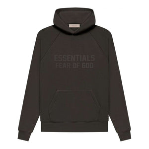 Fear of God Essentials Hoodie 'Off Black'