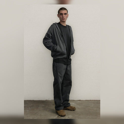 Yeezy Gap Cotton Fleece Zip-Up Hoodie