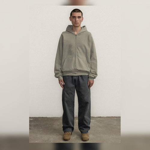 Yeezy Gap Cotton Fleece Zip-Up Hoodie