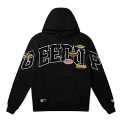 Geedup Team Logo x Vanson Hoodie Black view 1