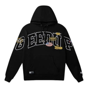 Geedup Team Logo x Vanson Hoodie Black