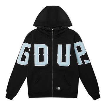 Geedup G.D.U.P Zip Hoodie Black/Cool Blue