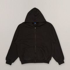 Yeezy Gap LA H14B Zip Up Hoodie 'Poetic Black' view 1