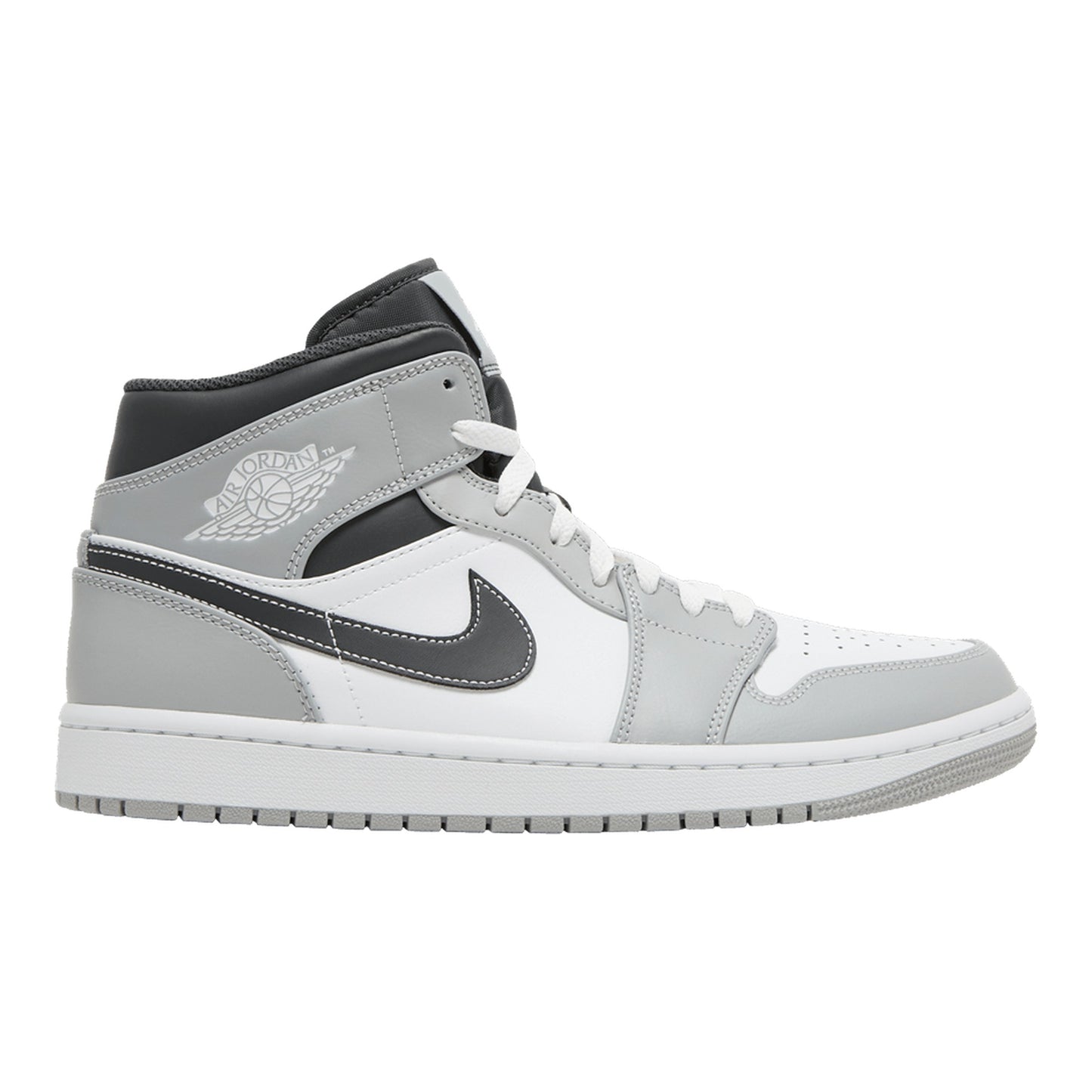 Air Jordan 1 Mid 'Light Smoke Grey Anthracite'