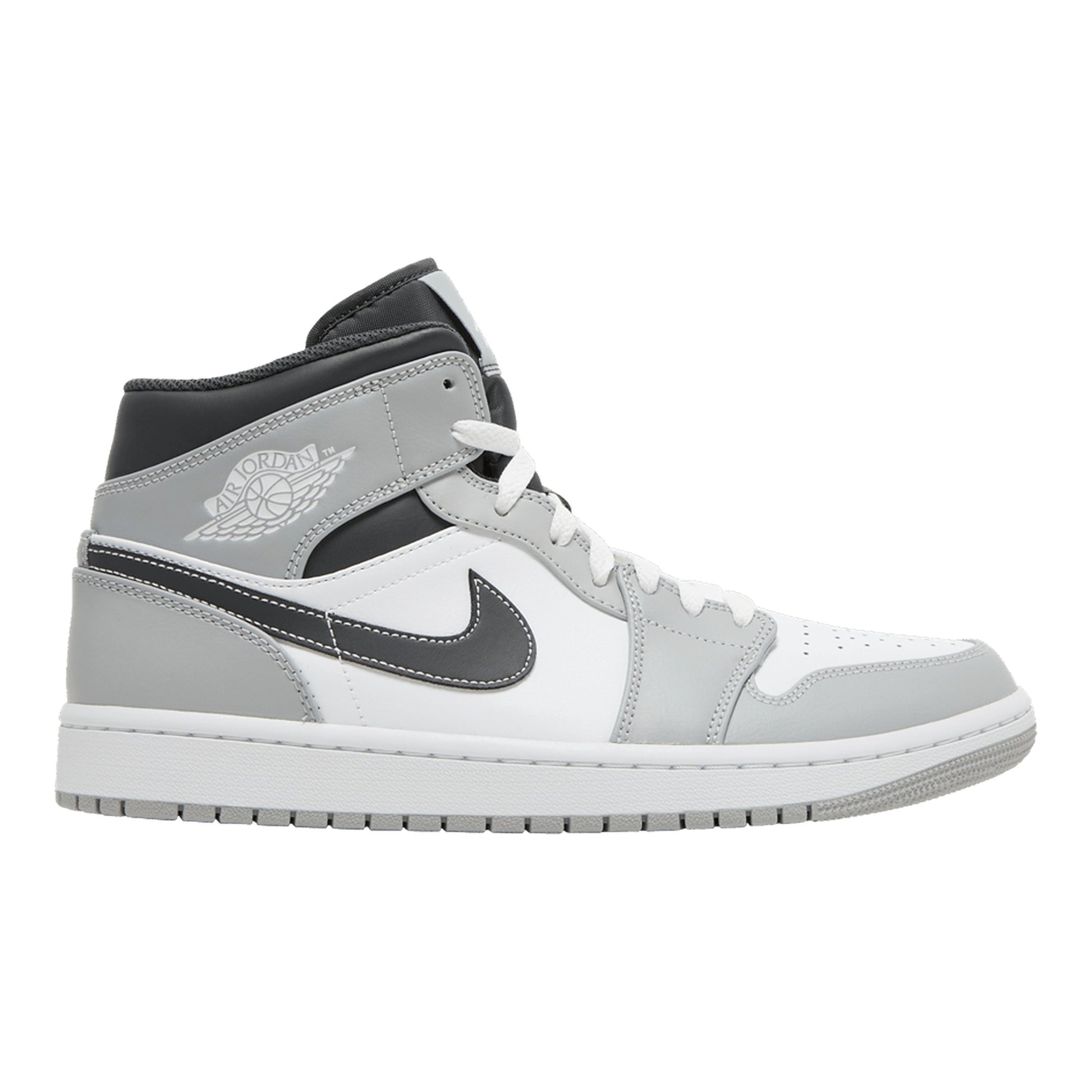 Air Jordan 1 Mid 'Light Smoke Grey Anthracite'