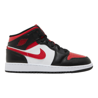 Air Jordan 1 Mid GS 'Black Fire Red'