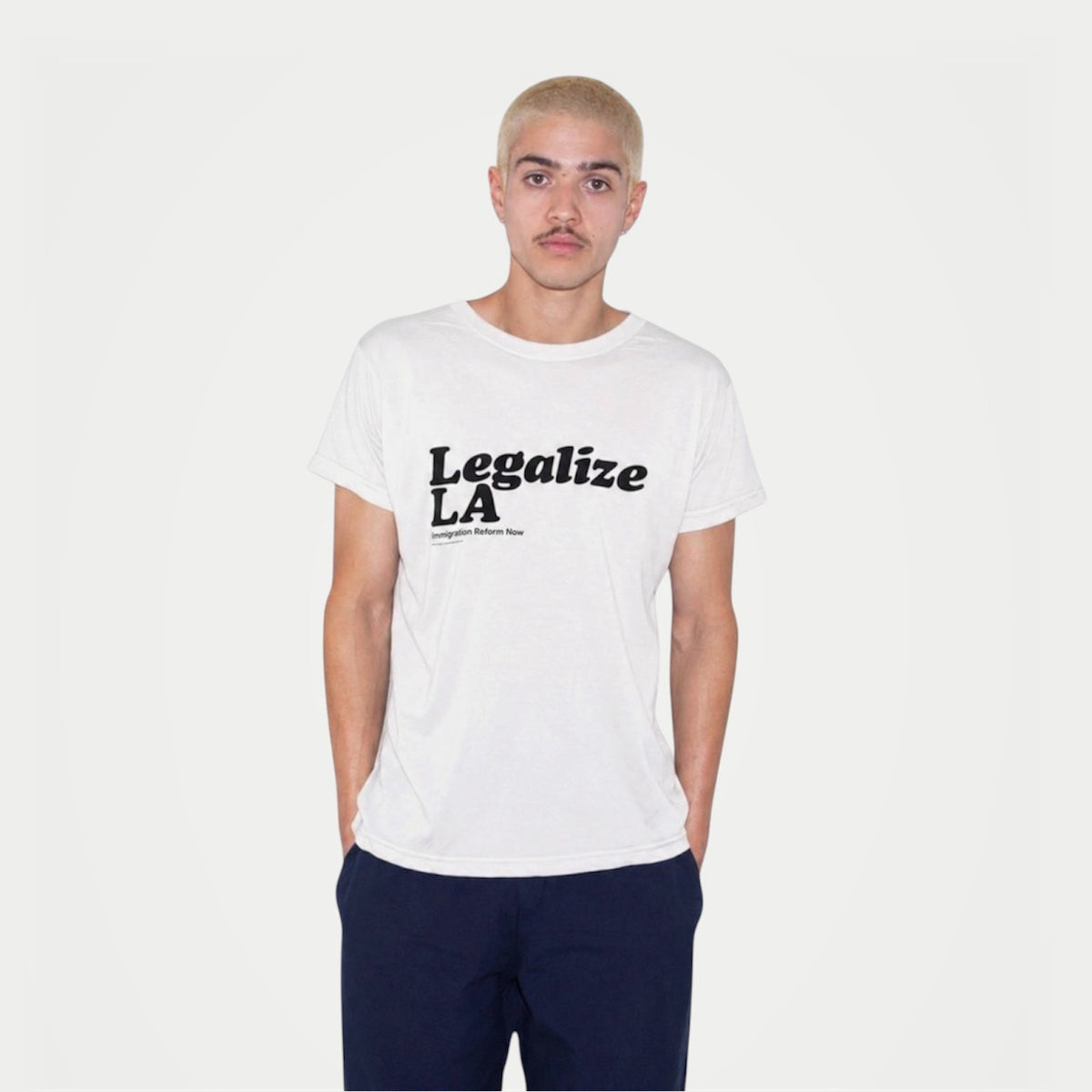 Lightweight White Legalize LA T-Shirt