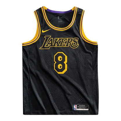 Nike Kobe Mamba Mentality Big Kids Los Angeles Lakers City Edition Swingman Jersey - Black