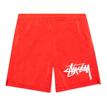 Nike x Stussy Water Shorts 'Habanero Red'