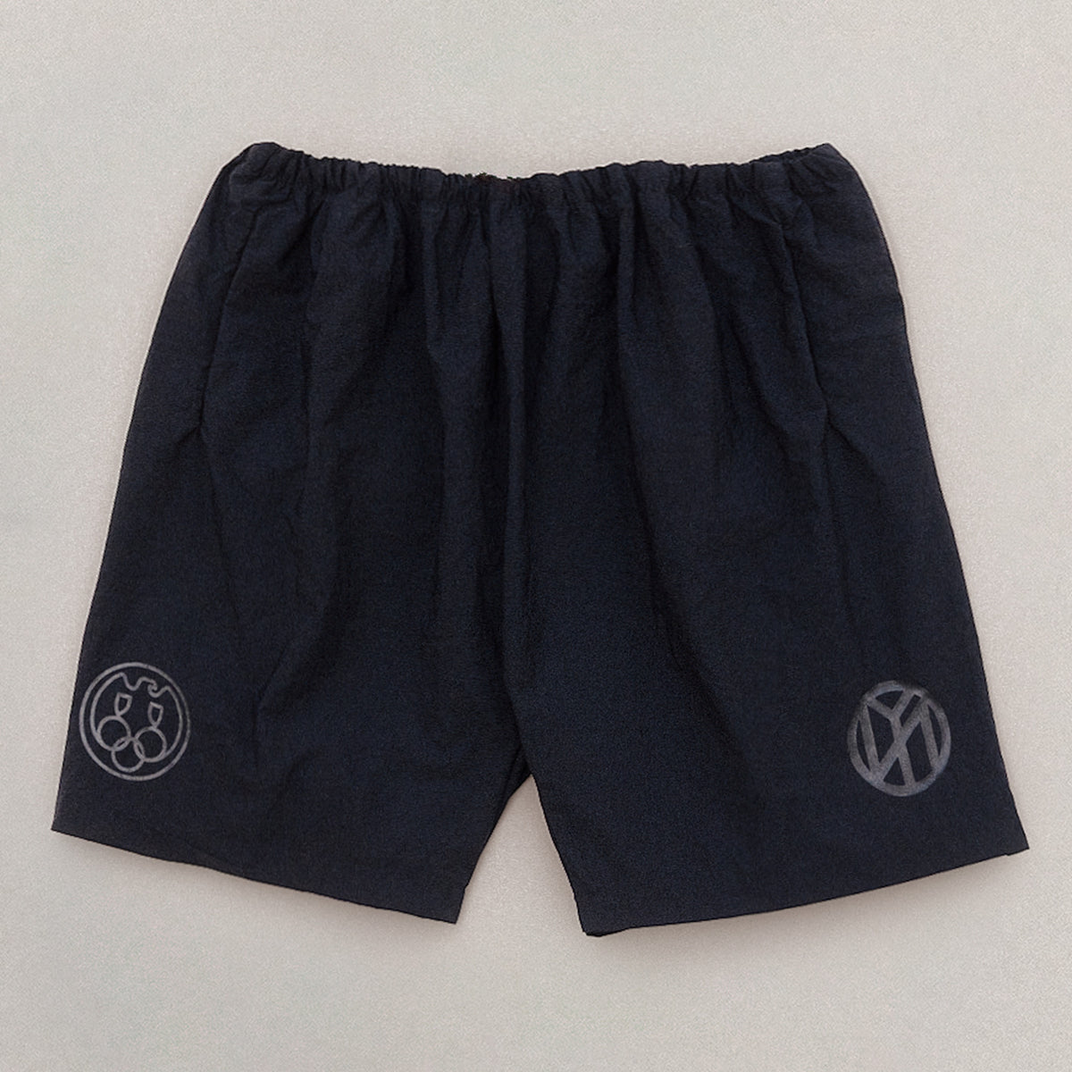 Yeezy Nylon Shorts Printed - Charcoal