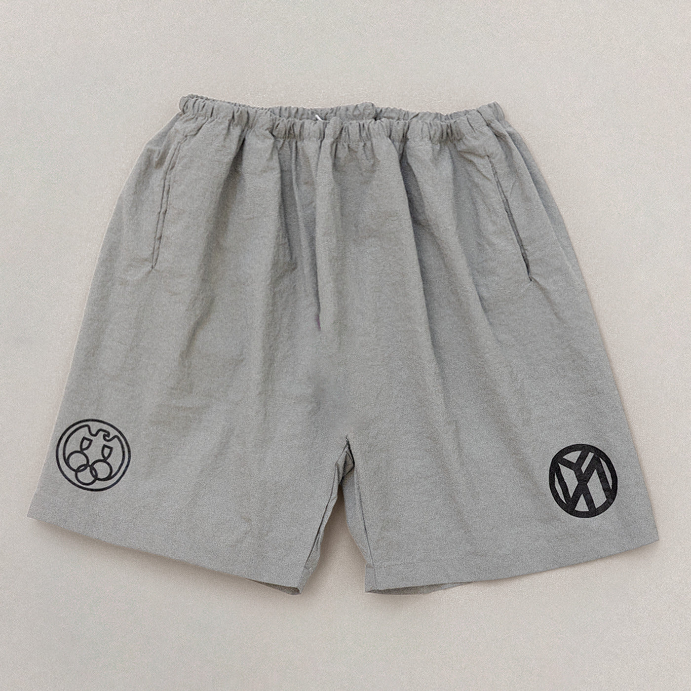 Yeezy Nylon Shorts Printed - Mocha