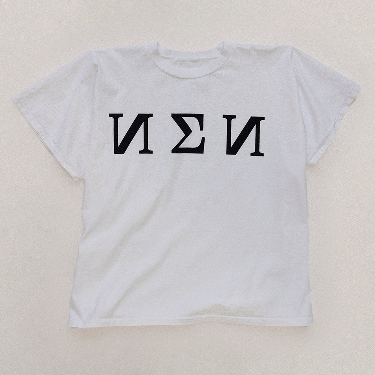 Yeezy Pancake Tee N3N Printed - White