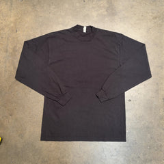 Long Sleeve Black 6.5oz T Shirt view 2