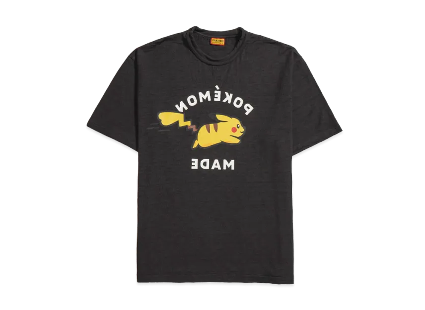 HUMAN MADE x Pokemon Made Graphic T-Shirt #1 (Pikachu) "Black"