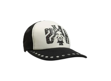 HYSTERIC GLAMOUR See No Evil Studded Mesh Cap "Black"