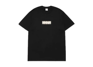 Supreme / Burberry Box Logo Tee "Black"