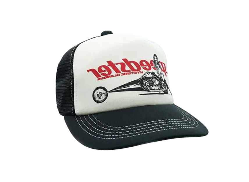 HYSTERIC GLAMOUR Speedster Mesh Cap "Black"