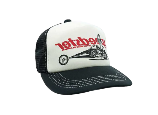 HYSTERIC GLAMOUR Speedster Mesh Cap "Black"