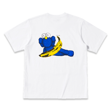 KAWS x Uniqlo Warhol UT Graphic T-Shirt 'White/Blue'