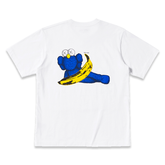 KAWS x Uniqlo Warhol UT Graphic T-Shirt 'White/Blue'