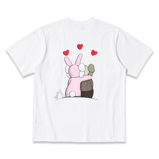 CORRECTION — KAWS x Uniqlo Warhol UT Graphic T-Shirt 'White/Pink'