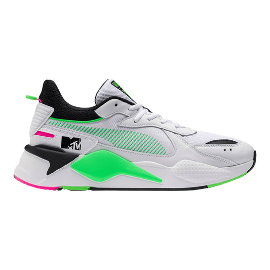 MTV x Puma RS-X Tracks 80s - White Fluro Green