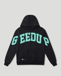 Geedup Team Logo Hoodie Navy/Teal view 1