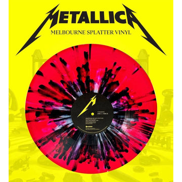 METALLICA 72 Seasons MELBOURNE Splatter Pop Up AUSTRALIA Exclusive Vinyl Record