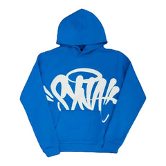 Syna World Logo Hoodie - Blue/White view 1