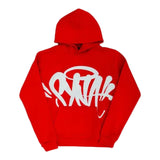 Syna World Logo Hoodie - Red/White view 1