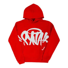 Syna World Logo Hoodie - Red/White view 1