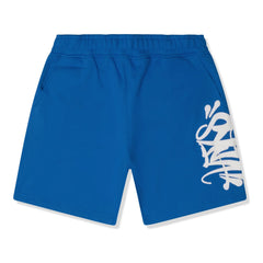 Syna World Logo Shorts - Blue/White view 1