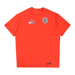 Palace x Nike England T-Shirt 'Crimson' view 1