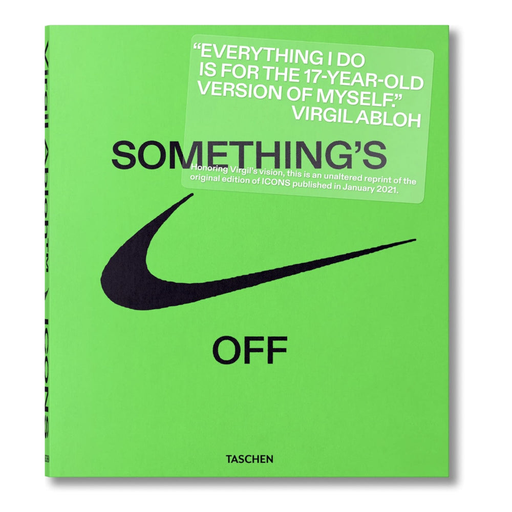 Virgil Abloh x Nike ICONS "The Ten" Something's Off Book TASCHEN Hardcover