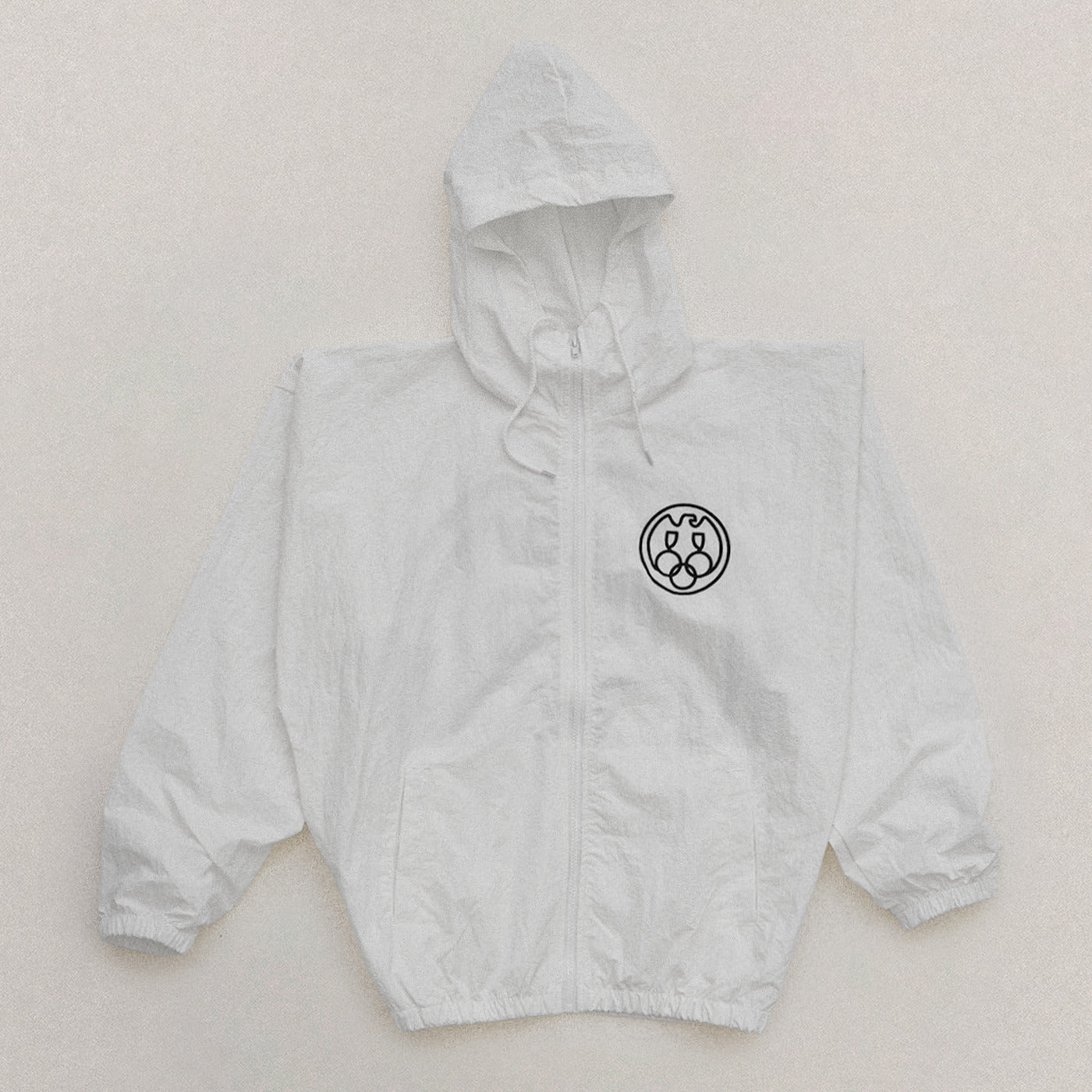 Yeezy Windbreaker Zip-Up Printed